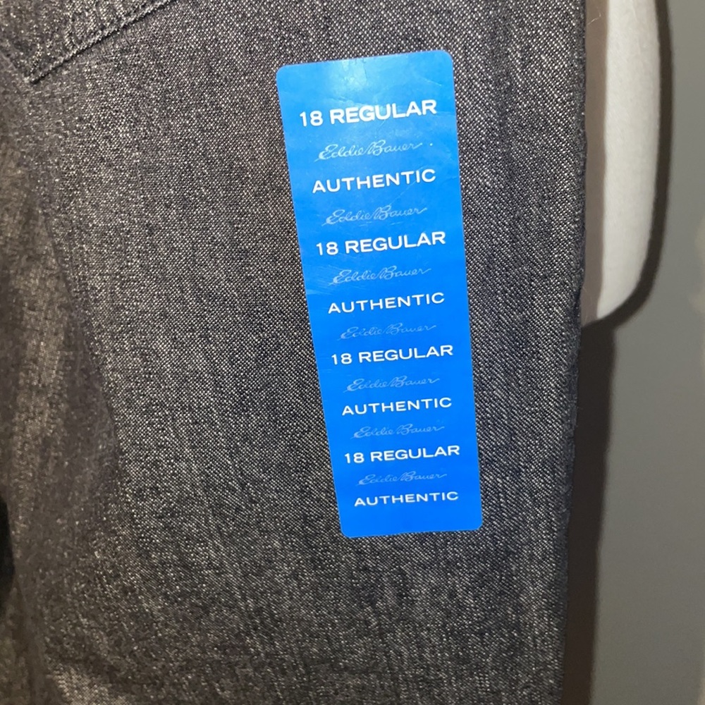 EDDIE BAUER WOMENS BLACK DENIM - Picture 8 of 15